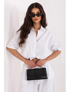 Košeľa s krátkym rukávom model 226021 Taliansko Moda