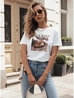 Dámské tričko bílé Dstreet model 21973987 - FashionStreet