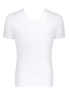 Pánske tielko GO Shirt V-Neck Slim Fit - WHITE - biele 0003 - SLOGGI