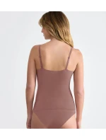 Dámsky top ZERO Feel 2.0 Špagetový top - BROWN - hnedý 1141 - SLOGGI