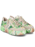 Dámské boty na platformě zelené model 21910646 - Rieker