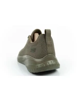 Pánska športová obuv Skechers Bobs Squad Chaos olive lightweight