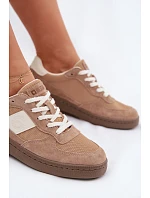 Dámské tenisky Big Star TT274177 béžové Dámské tenisky Big Star TT274177 béžové