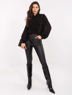 MI KS košeľa A2818.09 čierna