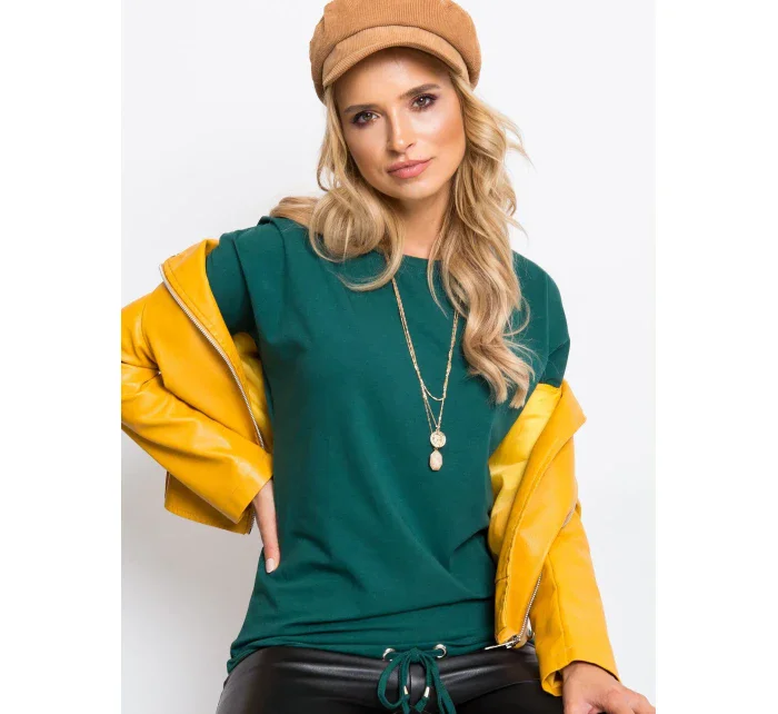 Blúzka RV BZ 5122.05P tmavo zelená