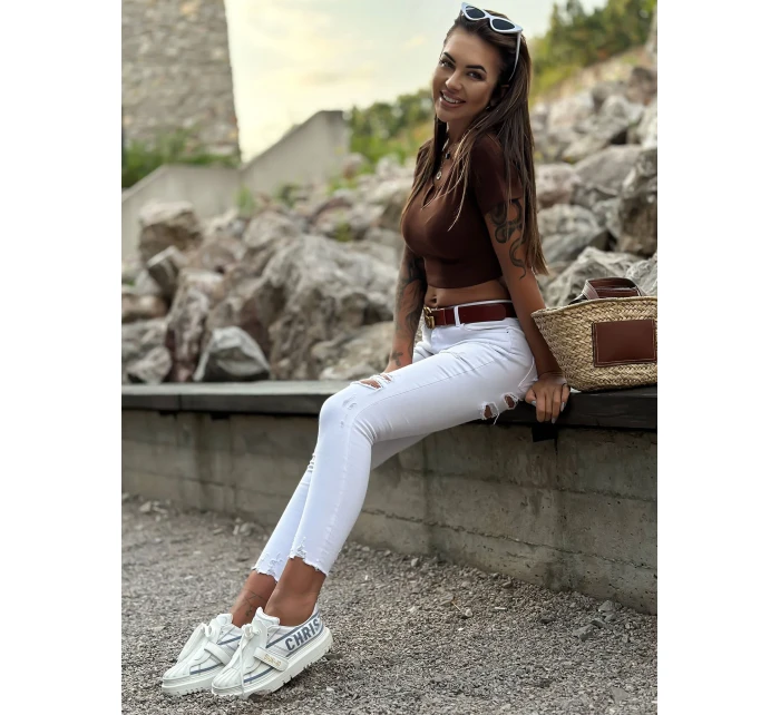 Bluzka TW BZ model 18799101 brązowy - FPrice