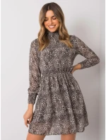Šaty WN SK 18951 1.40X čierna a béžová Šaty WN SK 18951 1.40X čierna a béžová