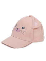 Dievčenská baseballová čiapka Yoclub CZD-0689G-4600 Pink
