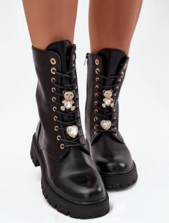 Dámska zateplená pracovná Lomina - čierna