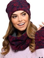 Dámske rukavičky AUSTIN červeno-modrá - Kamea