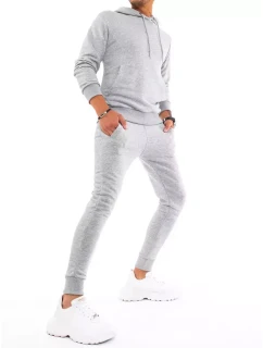 Pánské světle šedé tepláky model 21963627 - Dstreet