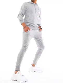 Pánské světle šedé tepláky model 21963627 - Dstreet