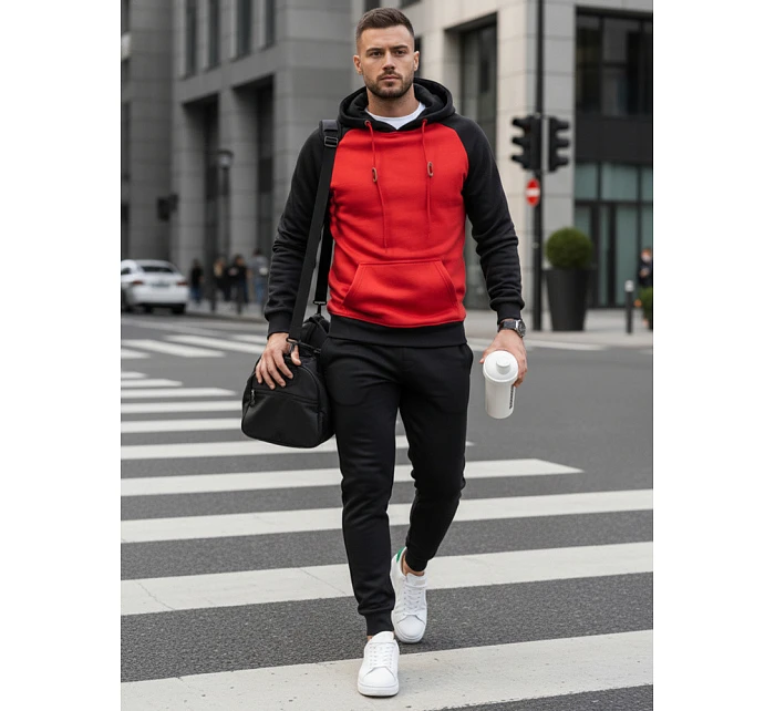 Bluza męska czerwona model 22118207 - FashionStreet