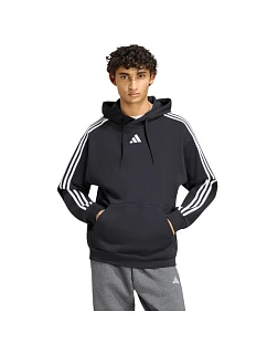 Pánská mikina Essentials 3Stripes French Terry Hoodie, černá, model 22348351 - ADIDAS