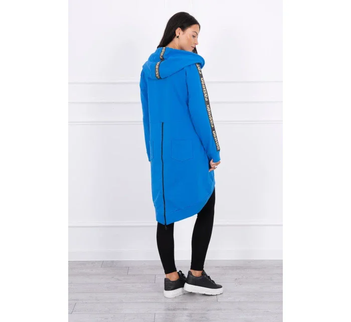 Mikina se zipem na zádech z džínoviny Mikina se zipem na zádech z džínoviny