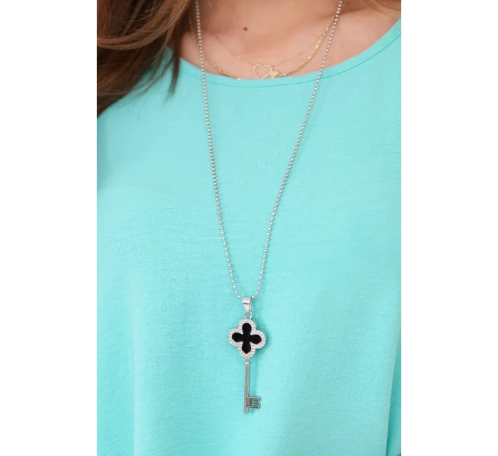 Súprava blúzka + nohavice s mätovým príveskom