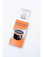 Corbby Granatowe Woskowane Cienkie Sznurówki