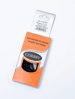 model 21499693 modré voskované tenké Tkaničky - Corbby