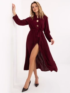 MI SK šaty C258.16 burgundy