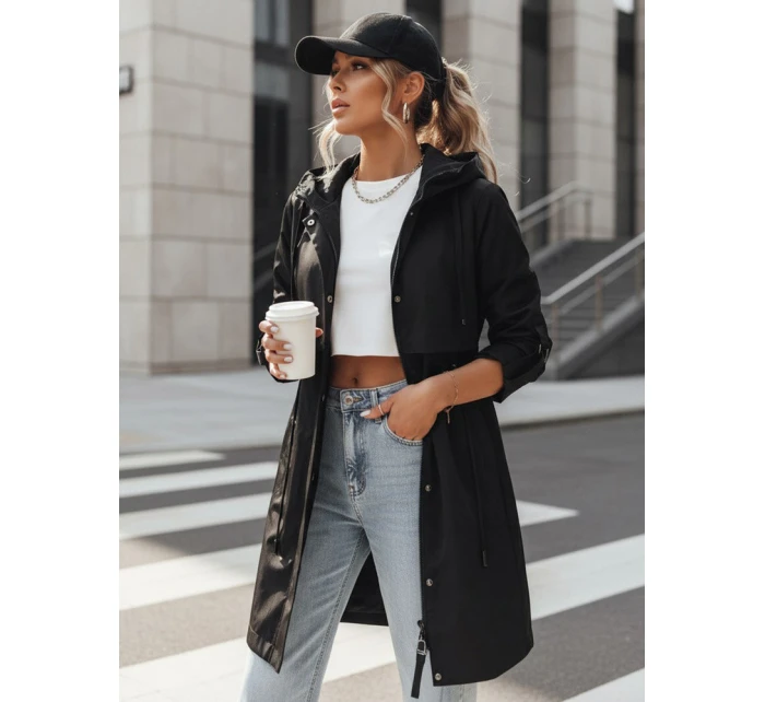 Dámská přechodná bunda parka černá Dstreet model 21974198 - FashionStreet