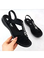 Dámske sandále Romansh black Rieker 60806-00
