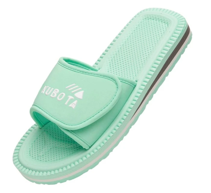 Klapky na suchý zip klasické pastelově zelené model 21721311 - Kubota Klapky na suchý zip klasické pastelově zelené model 21721311 - Kubota