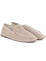 Dámske semišové čižmy Vinceza beige 62271