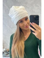 Dámska čiapka Nastia K373 biela