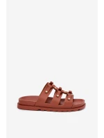 Klapki Damskie Z Paskami Camel Pasiriela Klapki Damskie Z Paskami Camel Pasiriela