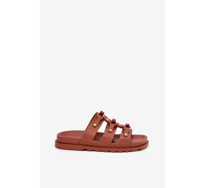 Klapki Damskie Z Paskami Camel Pasiriela Klapki Damskie Z Paskami Camel Pasiriela