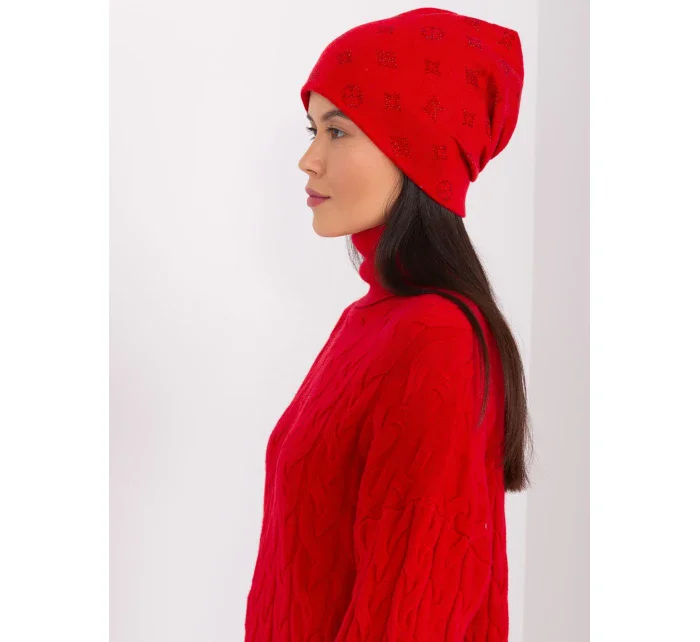 Czapka AT CZ model 19034221 czerwony - FPrice Czapka AT CZ model 19034221 czerwony - FPrice