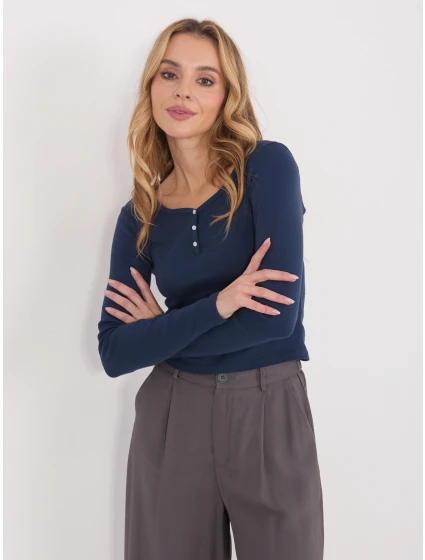 Blúzka WT BZ A1226.91 tmavomodrá Blúzka WT BZ A1226.91 tmavomodrá