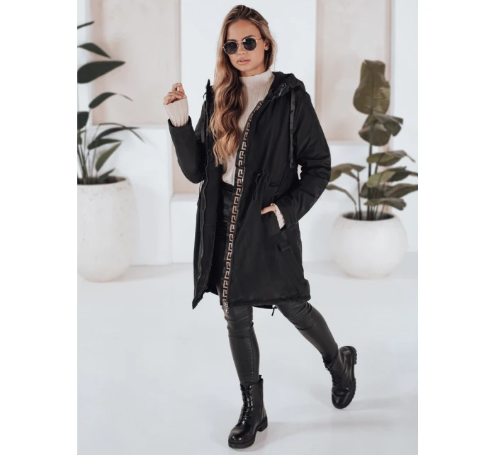 Dámská přechodová bunda parka černá Dstreet model 21966274 - FashionStreet