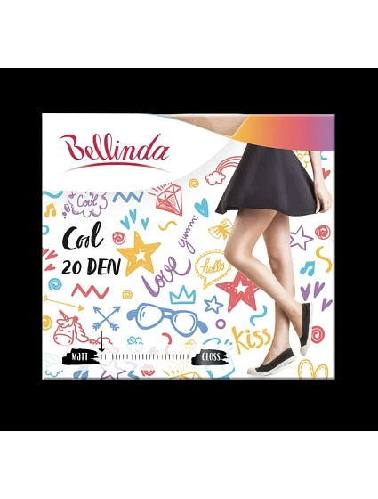 Módní punčochové kalhoty COOL 20 DEN - BELLINDA - amber