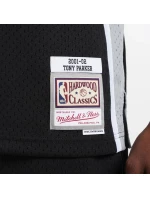 Mitchell & Ness San Antonio Spurs NBA Swingman Jersey Spurs 2001 Tony Parker M SMJYLG19018-SASBLCK01TPA Pánske