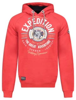 Geografické Nórsko Galdemar DB 100 M WZ3020H/GN-Red Mikina