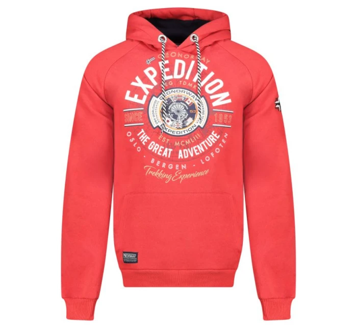 Geografické Nórsko Galdemar DB 100 M WZ3020H/GN-Red Mikina