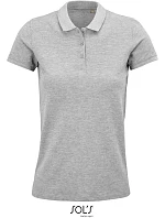 SOL'S Planet Women Dámske piqué polo z bio bavlny 25.3575 šedá melírovaná SOL'S Planet Women Dámske piqué polo z bio bavlny 25.3575 šedá melírovaná