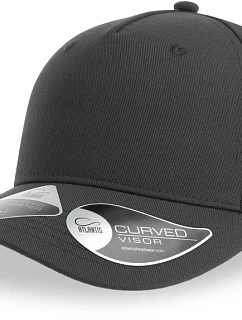 5 panelová baseballová kšiltovka dark grey model 22479015 - Atlantis Headwear