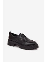 Dámské polobotky z eko kůže černé model 21747692 - Boto Dámské polobotky z eko kůže černé model 21747692 - Boto