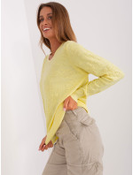 Sweter AT SW 2231.99P jasny żółty