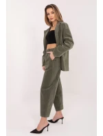 Šnúrové nohavice model 224998 Rue Paris Šnúrové nohavice model 224998 Rue Paris