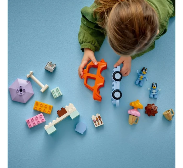 LEGO DUPLO Bluey 10458 Zmrzlinový výlet s Blueom