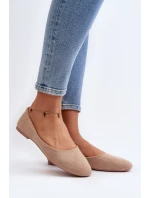 Dámské semišové béžové model 21647056 - EVENTO