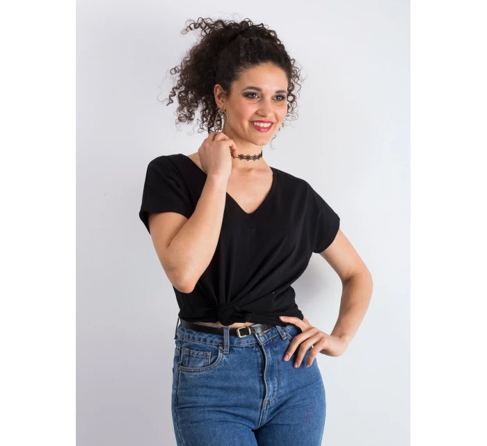 Tričko RV TS 4832.12P čierna Tričko RV TS 4832.12P čierna