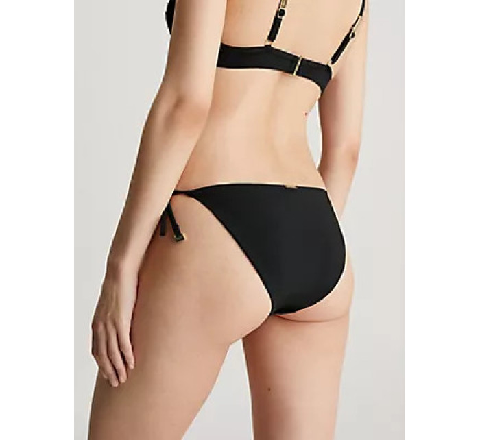 Swimwear Women Bikini Bottoms STRING SIDE TIE KW0KW02385BEH - Calvin Klein