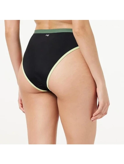 Dámské plavkové kalhotky Shore Marina model 21041655 Ultra Highleg 0004 černé - Sloggi
