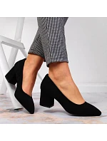 Dámské lodičky model 22097964 černé Sergio Leone - SWEET SHOES