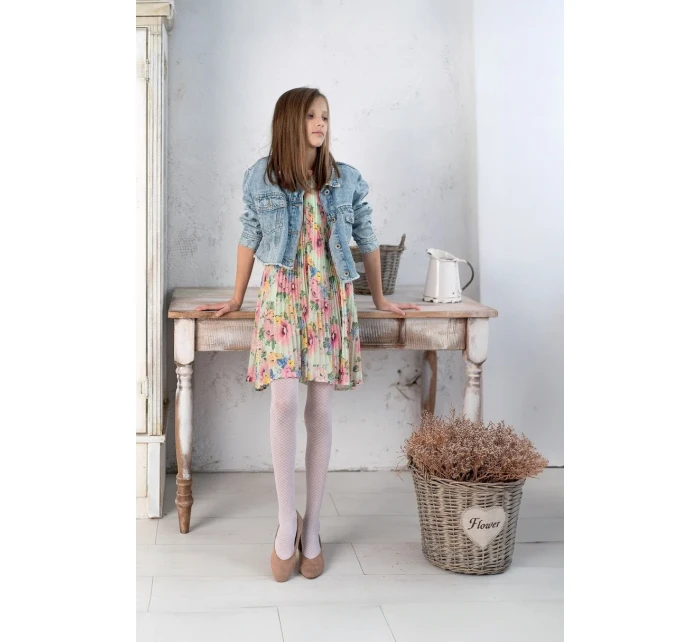 DETSKÉ VZOROVANÉ PANČUCHY KIMBERLEY JUNIOR DR2503 DETSKÉ VZOROVANÉ PANČUCHY KIMBERLEY JUNIOR DR2503