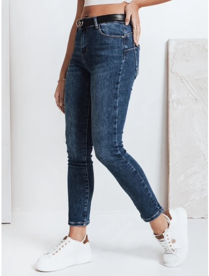 Dámské džínové kalhoty tmavě modré Dstreet model 21981145 - FashionStreet